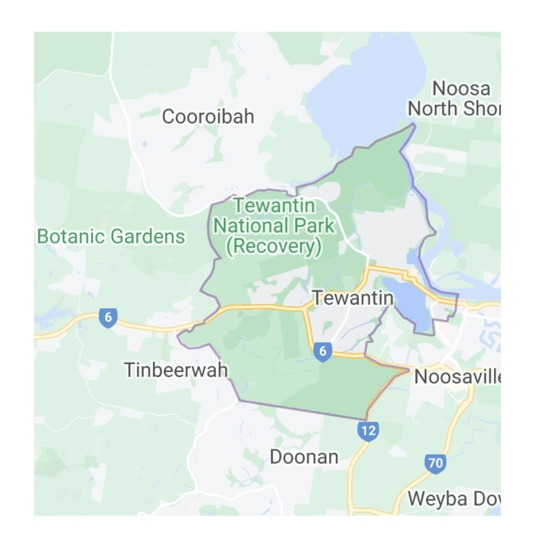 Living in Tewantin - Map