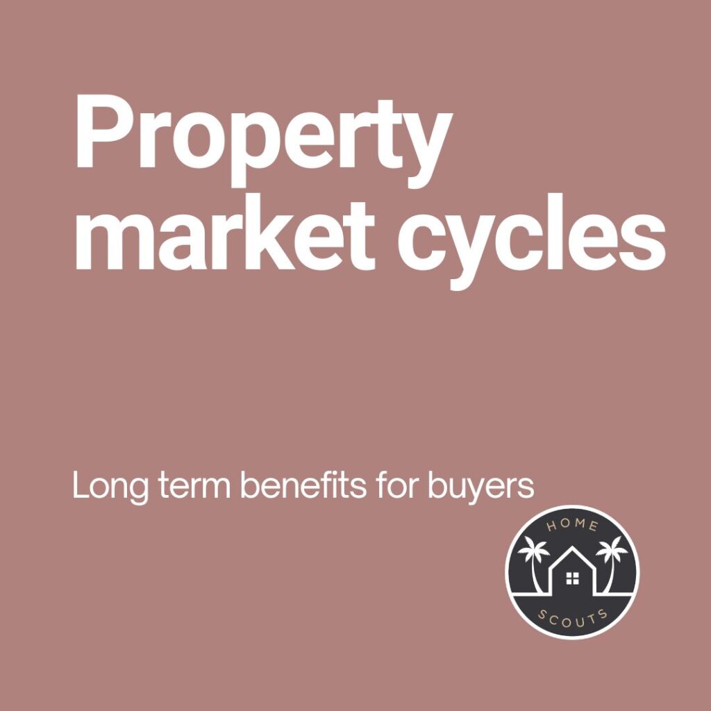 Property market cycles - long term benefits for Sunshine Coast property buyers