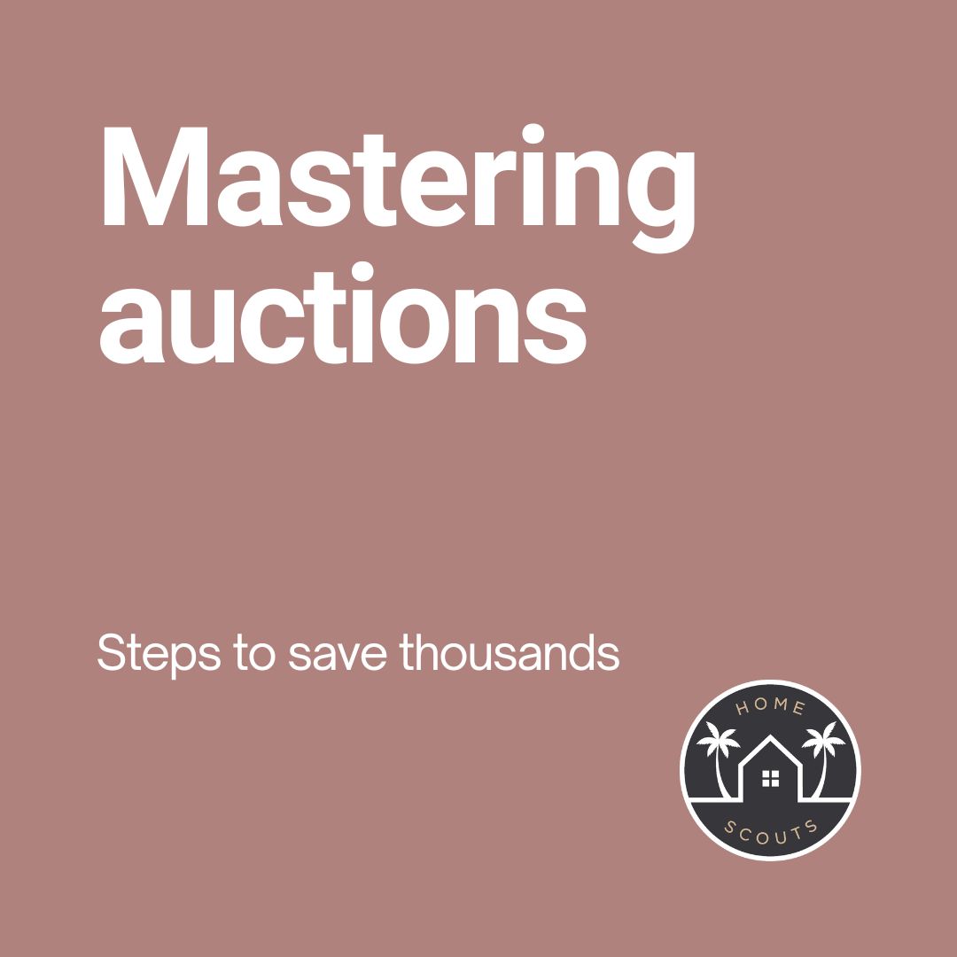 Buying a property at auction - tips to save you thousands